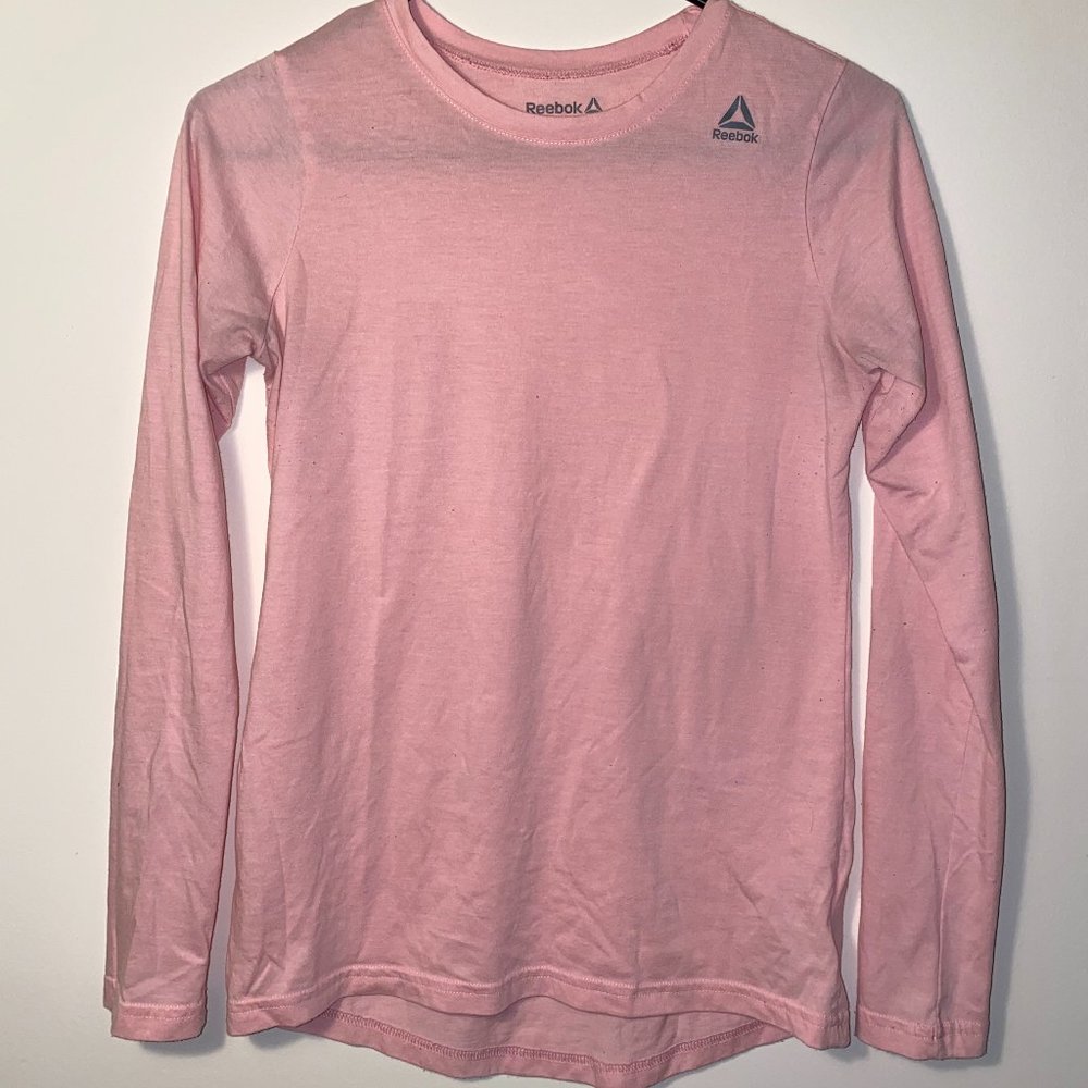 Baby Pink Reebok Workout Top